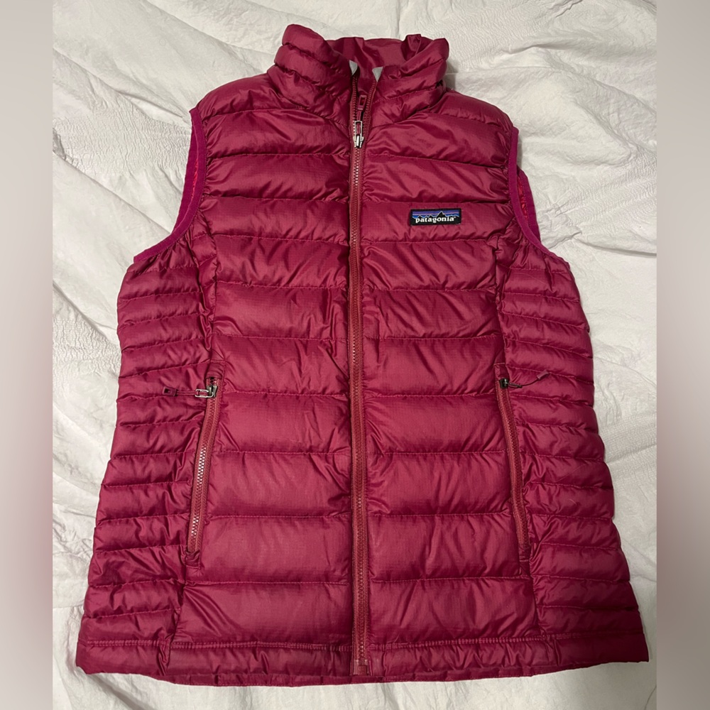 Patagonia Burgundy Quilted Vest
